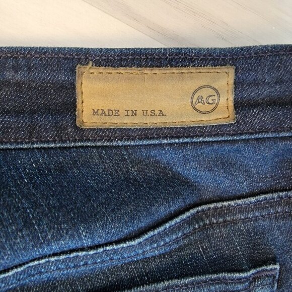 Jeans AG Adriano Goldschmied Women Size 25R The Moto Legging Zipper Ankle - Picture 11 of 16